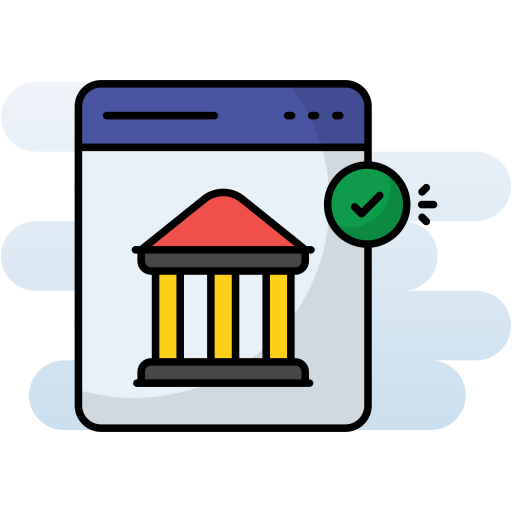 Online banking Generic Rounded Shapes icon