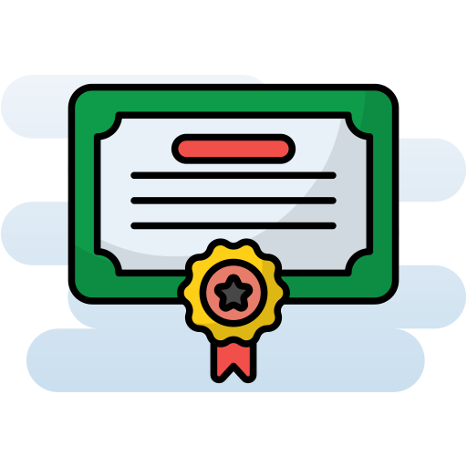 Certificate Generic Rounded Shapes icon