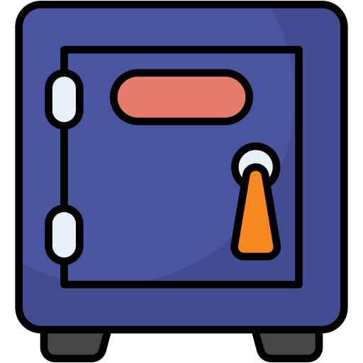 Safe box Generic Outline Color icon