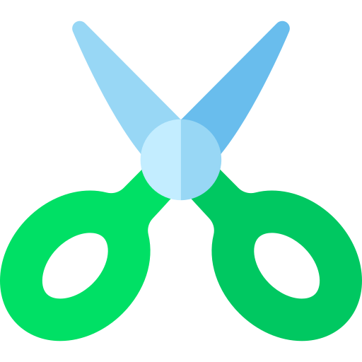 Scissors Basic Rounded Flat icon