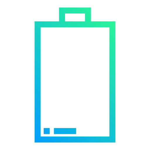 livello della batteria Generic Gradient icona