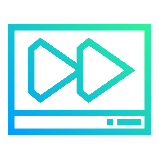 Forward button Generic Gradient icon