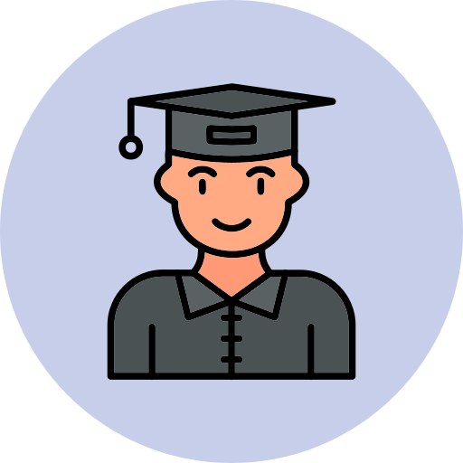 Graduate Generic Outline Color icon