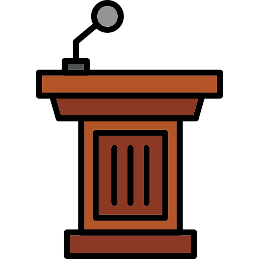 podium Generic Outline Color ikona