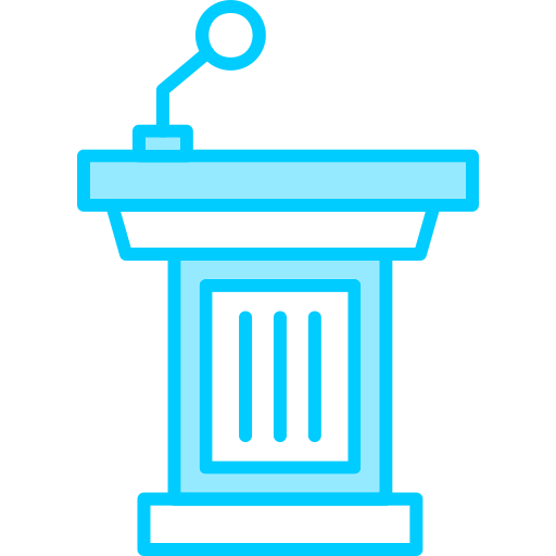 podium Generic Blue icon