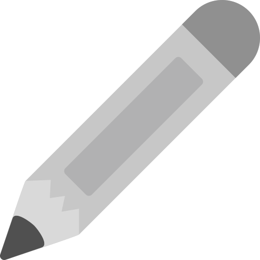 Pencil Generic Grey icon