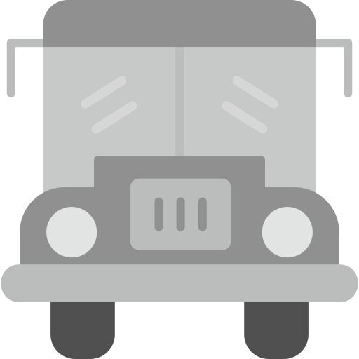 スクールバス Generic Grey icon