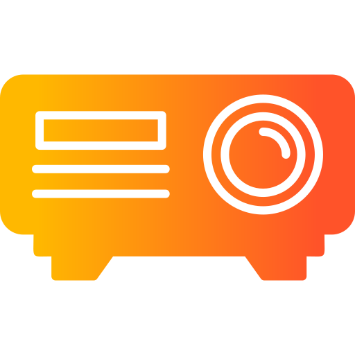 proyector Generic Flat Gradient icono