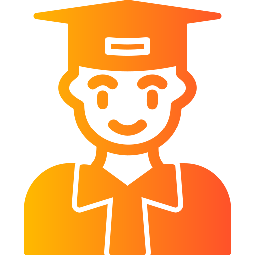 Student Generic Flat Gradient icon