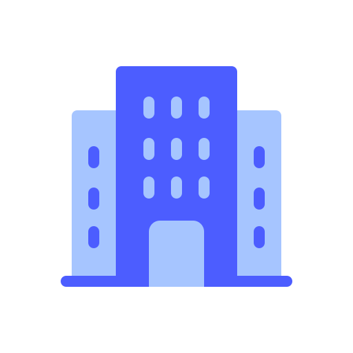 아파트 Generic Blue icon