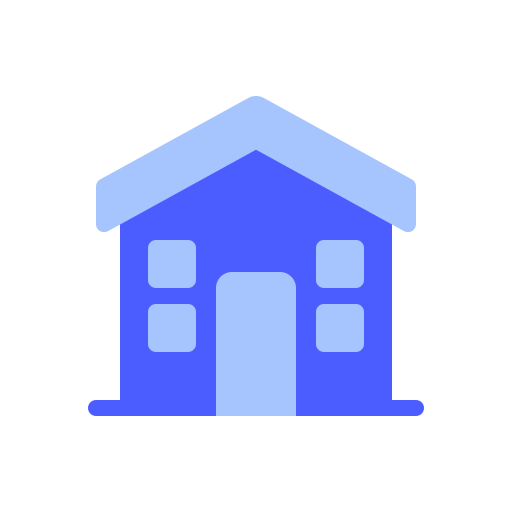 casa Generic Blue icono