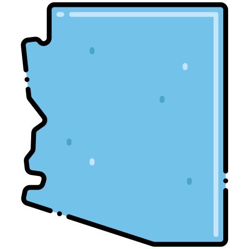Аризона Flaticons Lineal Color иконка