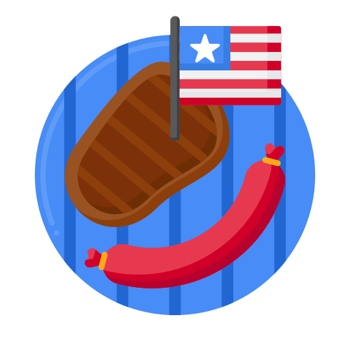 barbecue Flaticons Flat icoon