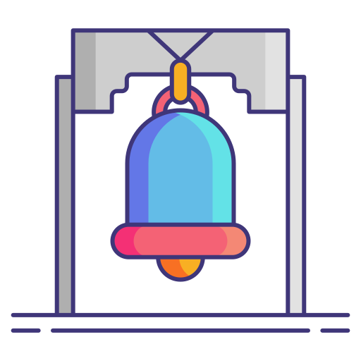 freiheitsglocke Flaticons Lineal Color icon