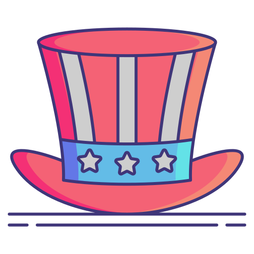 4th of july Flaticons Lineal Color icon