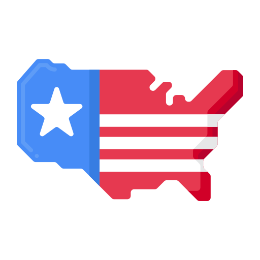 vereinigte staaten von amerika Flaticons Flat icon