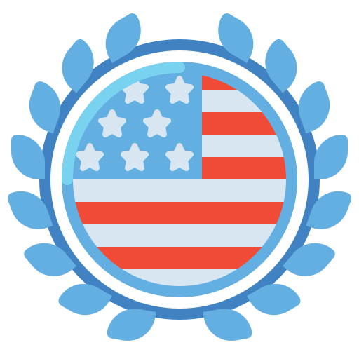 United states of america Flaticons Flat icon