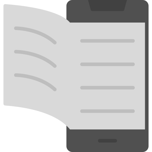 Digital book Generic Grey icon