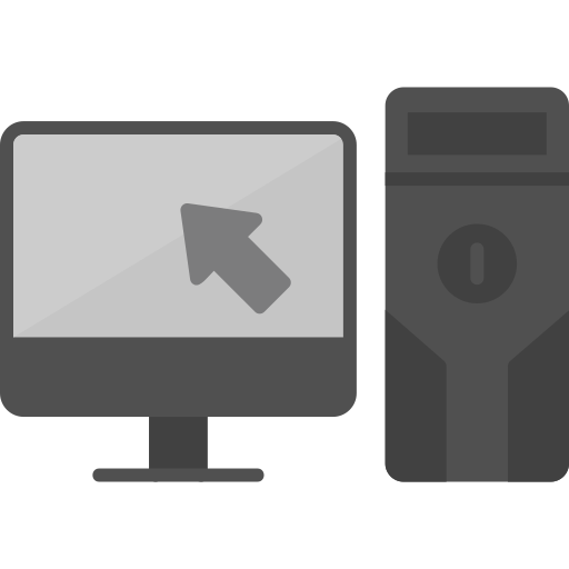 컴퓨터 Generic Grey icon