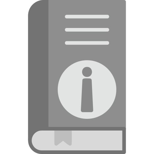 정보 Generic Grey icon