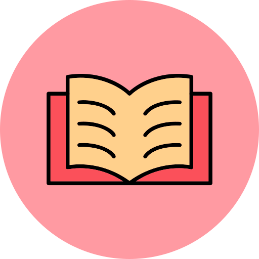 boek pagina's Generic Outline Color icoon