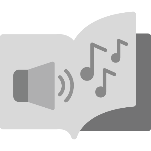 audiolibro Generic Grey icona