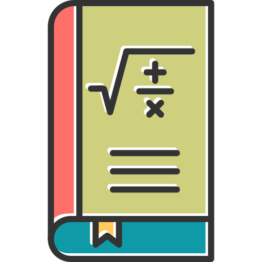 mathe buch Generic Color Omission icon