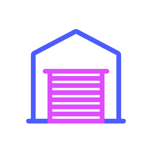 Garage Generic Outline Color icon