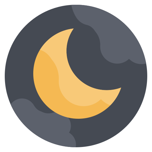 夜 Generic Flat icon