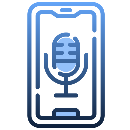 micrófono Generic Gradient icono