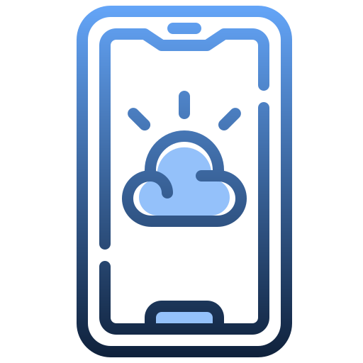 Weather app Generic Gradient icon