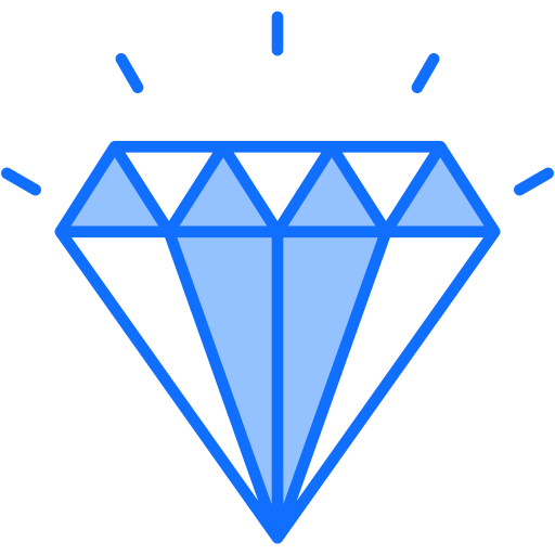 diamant Generic Blue icoon