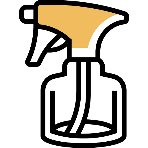 sprühflasche Meticulous Yellow shadow icon