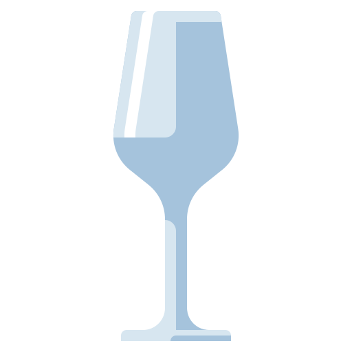 bicchiere di champagne Flaticons Flat icona