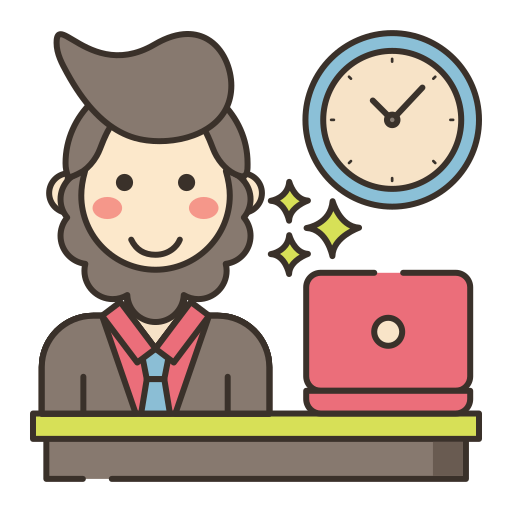 medewerker Flaticons Lineal Color icoon