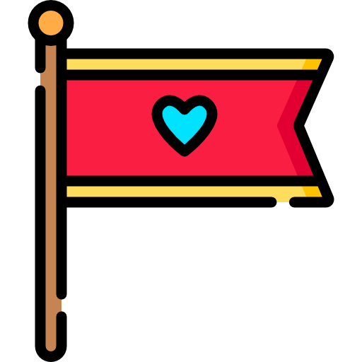 drapeau Special Lineal color Icône