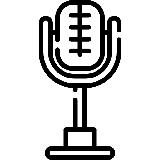 マイクロフォン Special Lineal icon