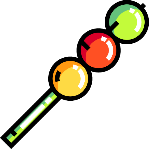 dango Detailed Straight Lineal color icon