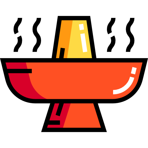 Hot pot Detailed Straight Lineal color icon