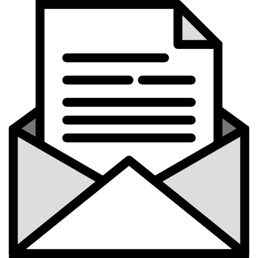 Envelope Darius Dan Lineal Color icon