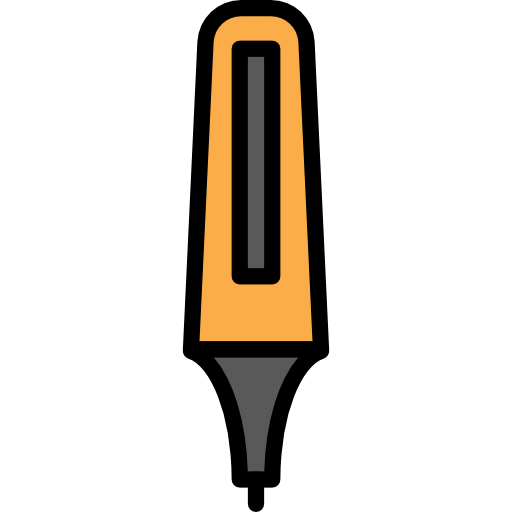 marcador Darius Dan Lineal Color icono