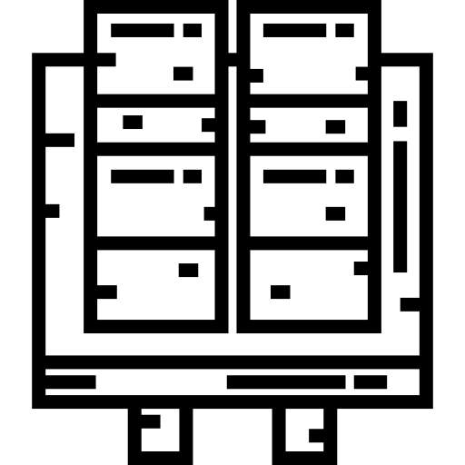 tofu Detailed Straight Lineal icono