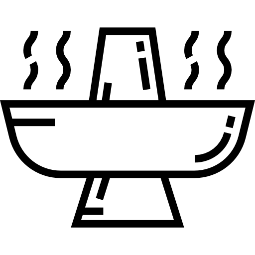 pentola calda Detailed Straight Lineal icona