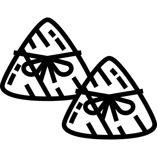 zongzi Detailed Straight Lineal icono