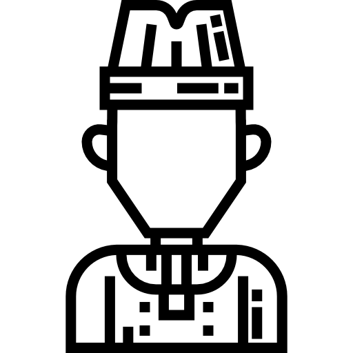 요리사 Detailed Straight Lineal icon