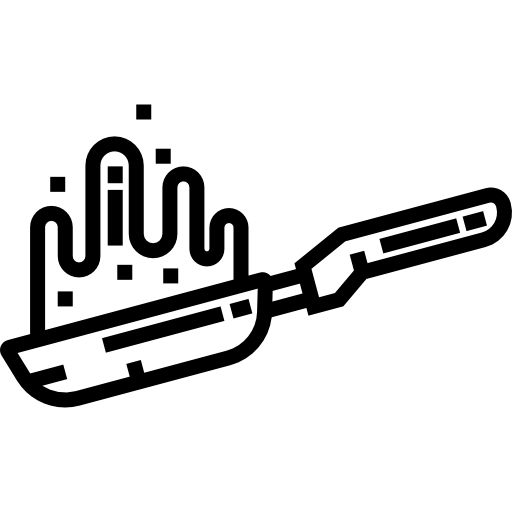 padella Detailed Straight Lineal icona