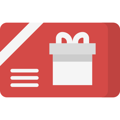 Gift card Special Flat icon