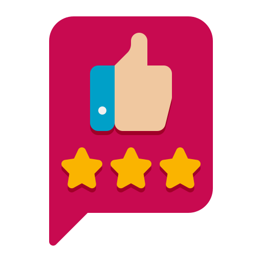 Good review Flaticons Flat icon
