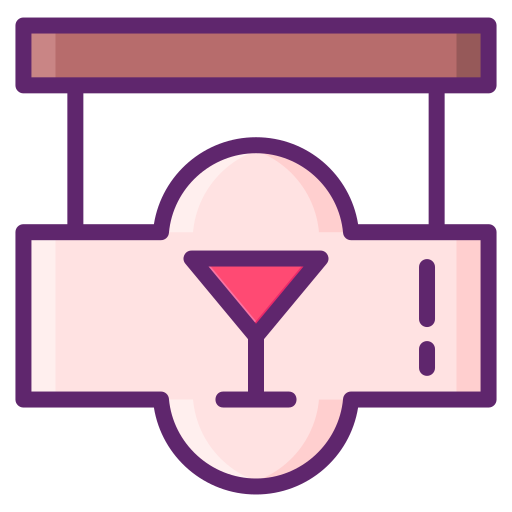Bar Flaticons Lineal Color icon
