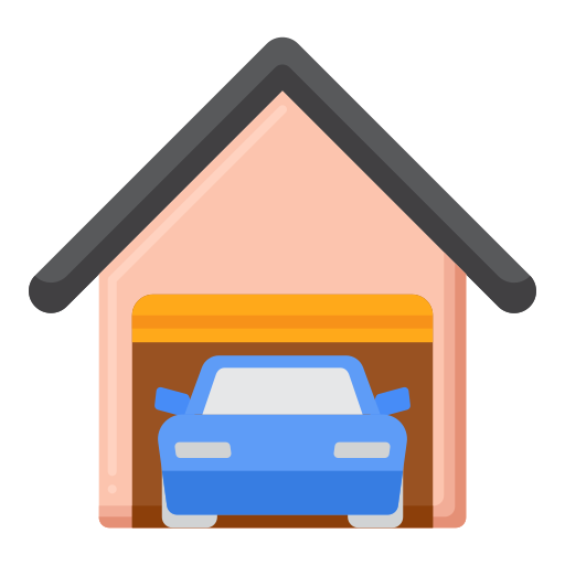 garaje Flaticons Flat icono